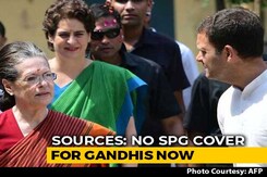 Top-Level SPG Cover To Gandhis Withdrawn, Z+ Security Now: Sources Top-Level SPG Cover To Gandhis Withdrawn, Z+ Security Now: Sources