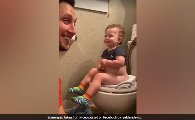 बेटे से पूछा- 'पॉटी की है...' बच्चे का जवाब सुन पिता के हंस-हंसकर निकले आंसू, देखें Viral Video