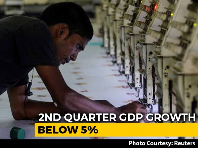 GDP Growth At 4.5% In July-September, Worst In More Than 6 Years