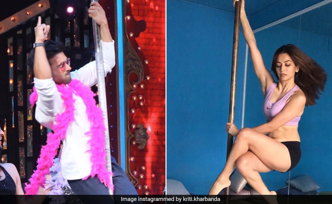 Rumoured Couple Pulkit Samrat And Kriti Kharbanda In A Pole Dance Face-Off. The Internet's Pick Is...