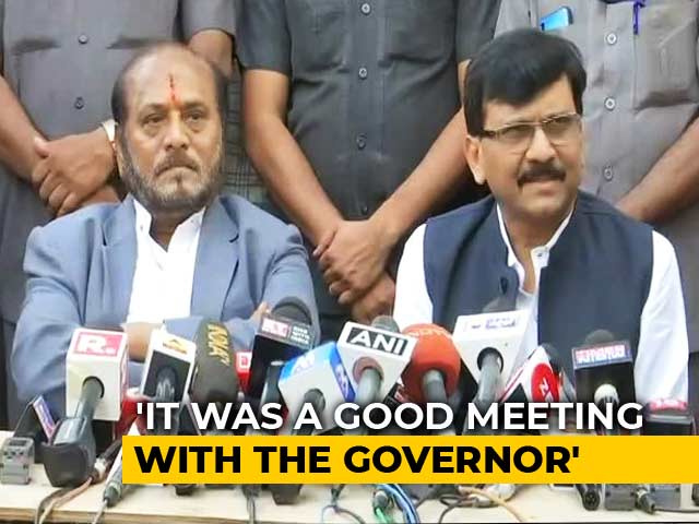 "Not Responsible For Stalemate": Sena After Meeting Maharashtra Governor