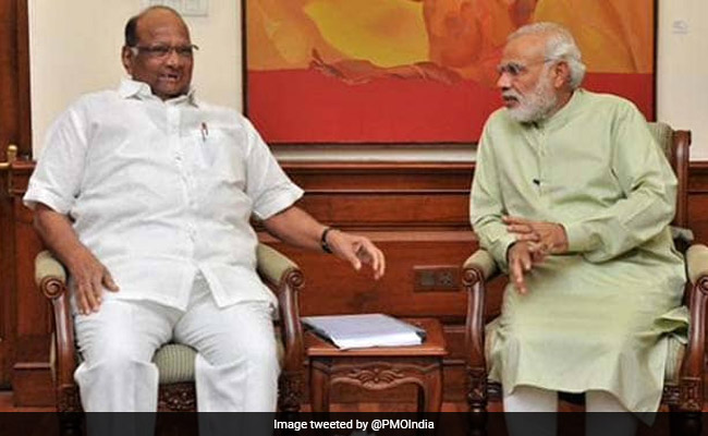 PM Modi Speaks To Sharad Pawar, Condoles Ajit Pawar's Death