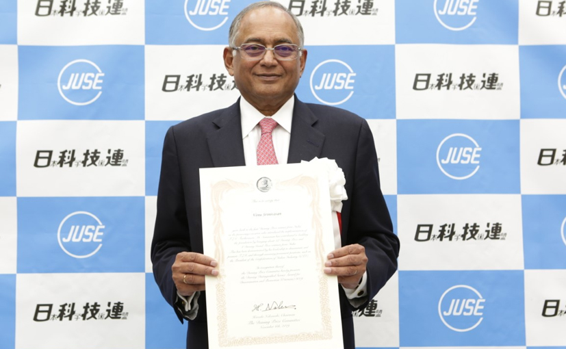 Venu Srinivasan Receives Deming Distinguished Service Award