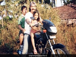 International Men's Day 2019: Ira Khan Wishes Father Aamir Khan With This Priceless Throwback Pic International Men's Day 2019: Ira Khan Wishes Father Aamir Khan With This Priceless Throwback Pic