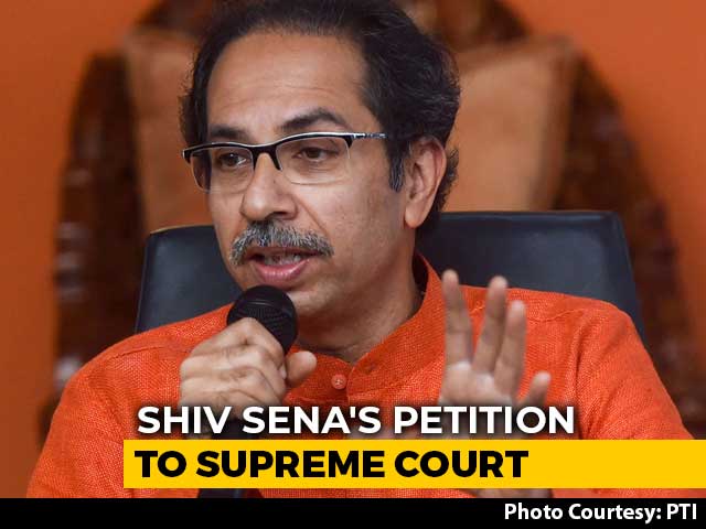 Governor Working At BJP's "Behest": Shiv Sena Goes To Supreme Court