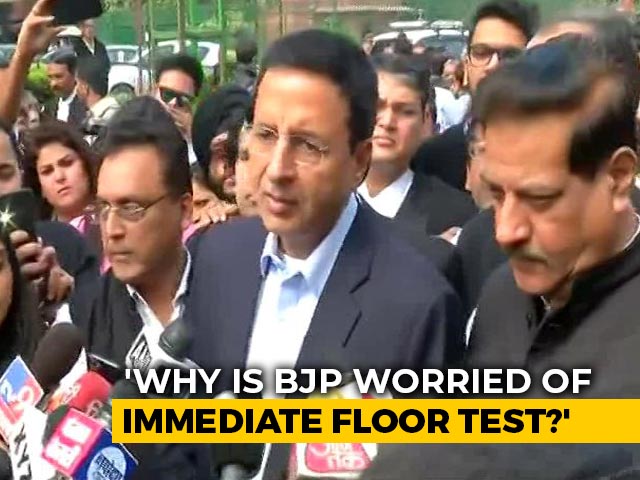 "Maharashtra Government Illegitimate, Will Prove In Floor Test": Congress