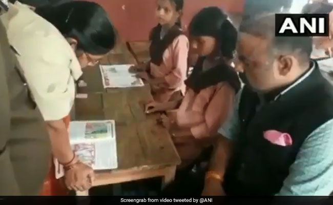 Watch: UP School Teachers Couldn't Read In English During Test, Suspended