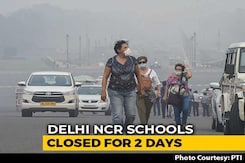 Schools In Delhi To Be Closed For Next Two Days Amid High Air Pollution Schools In Delhi To Be Closed For Next Two Days Amid High Air Pollution