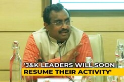 Political Engagements Should Resume In Kashmir Sooner Than Later: Ram Madhav Political Engagements Should Resume In Kashmir Sooner Than Later: Ram Madhav