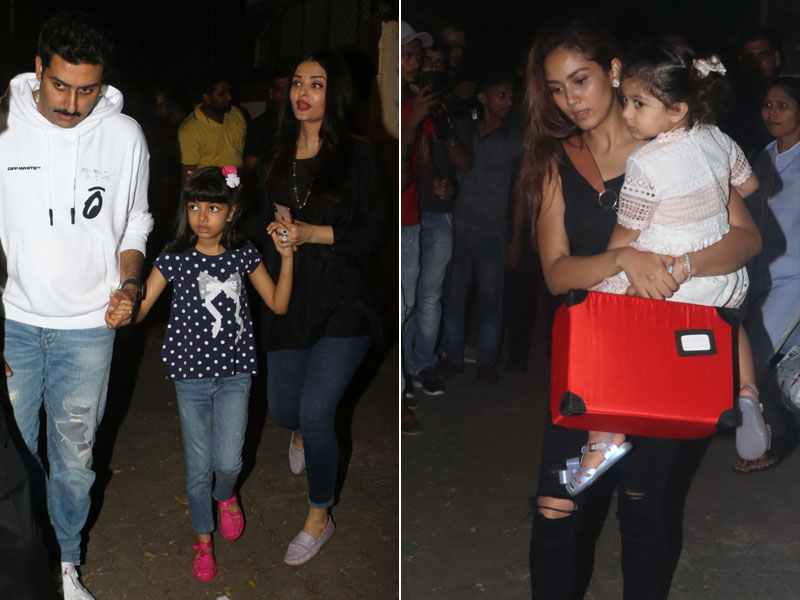Aishwarya Rai Bachchan, Aaradhya, Mira Rajput, Misha And Others Celebrate Riteish Deshmukh's Son Riaan's Birthday Party