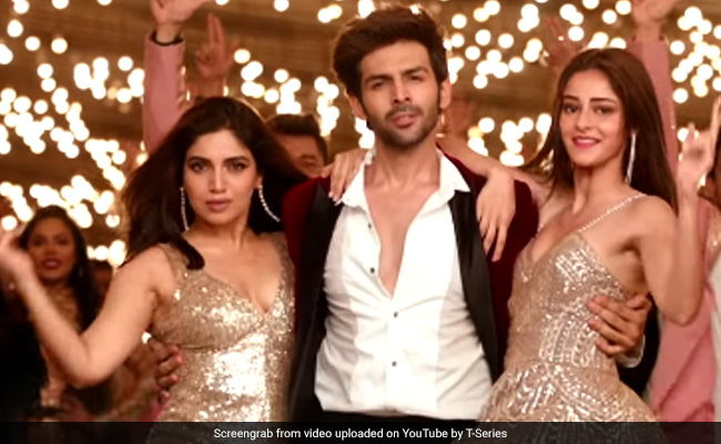 <i>Pati Patni Aur Woh</i> Song <i>Ankhiyon Se Goli Mare</i>: Kartik Aaryan, Bhumi Pednekar And Ananya Panday Introduce The New Dance Anthem