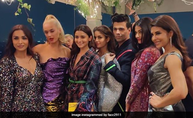 Inside Karan Johar S Party For Katy Perry Aishwarya Rai Bachchan Alia Bhatt Anushka Sharma Kajol Vijay Deverakonda And Many Many More