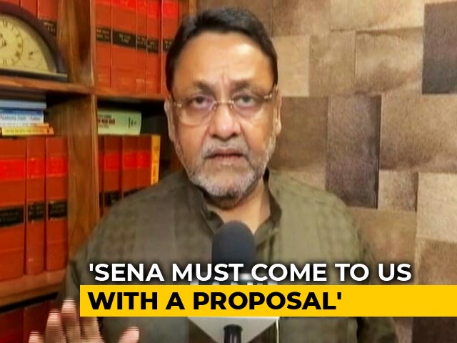 "Shiv Sena Needs To First Exit From The NDA": NCP's Nawab Malik