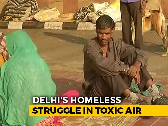 Delhi's Unforgiving Smog Proves Worst For Those With The Least