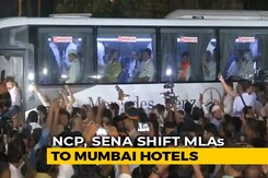 Congress, NCP, Sena Move MLAs To Mumbai Hotels To Keep Flock Together Congress, NCP, Sena Move MLAs To Mumbai Hotels To Keep Flock Together