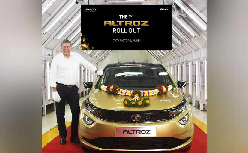 First Tata Altroz Hatchback Rolls Off The Assembly Line; Launch In January 2020