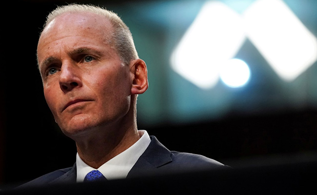 Boeing CEO Dennis Muilenburg Steps Down, Chair David Calhoun Named Chief