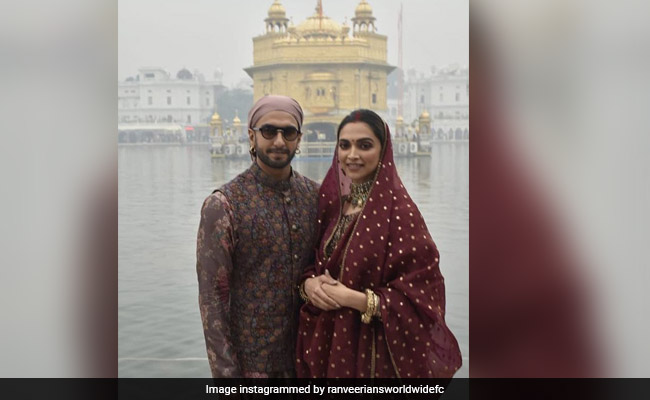 Deepika Padukone, Ranveer Singh Visit Golden Temple On Wedding Anniversary. Pics Here