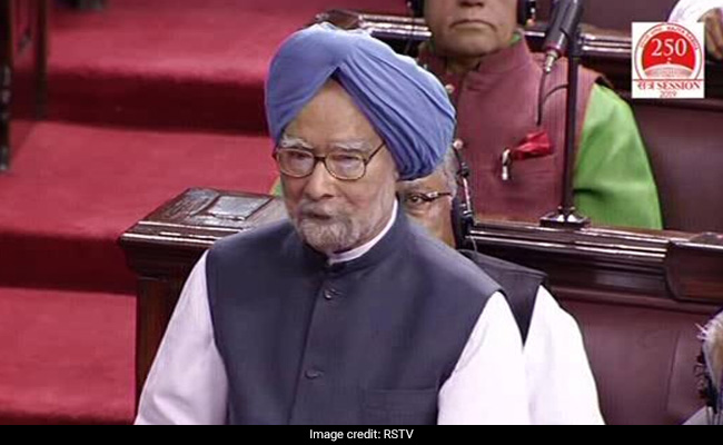 "Rajya Sabha Must Have Greater Say In Redrawing State Boundaries": Manmohan Singh