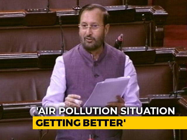 Delhi Air Quality Improved In Last 3 Years: Prakash Javadekar