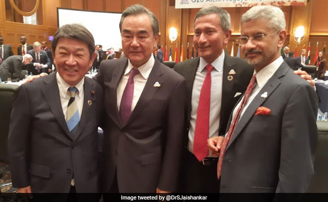 S Jaishankar Holds Meetings With Counterparts From Japan, China, Singapore