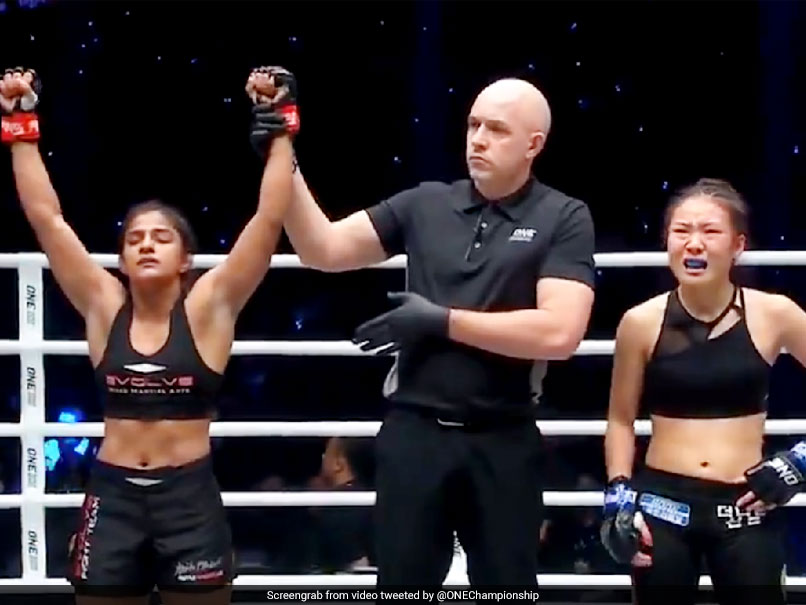 Ritu Phogat Beats South Korea's Nam Hee Kim On Dominant MMA Debut