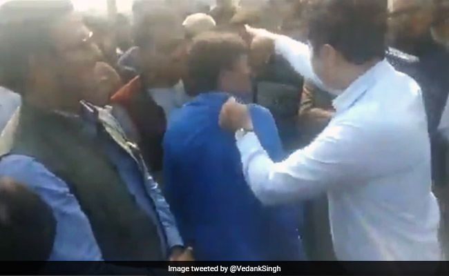 Video Shows UP Official Misbehave With Relative Of BJP Leader's Dead Son