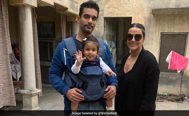 First Pic Of Neha Dhupia And Angad Bedi's Daughter Mehr Is Breaking The Internet