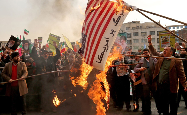 Iran Says Hundreds Of Banks, Government Sites Set On Fire During Unrest