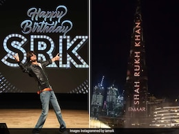 On Shah Rukh Khan's Birthday, Dubai's Burj Khalifa Lit Up With A Birthday Wish For 'King Of Bollywood' On Shah Rukh Khan's Birthday, Dubai's Burj Khalifa Lit Up With A Birthday Wish For 'King Of Bollywood'