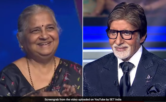 On KBC, Sudha Murthy Talks About Being Only Woman In College Of 599 Men