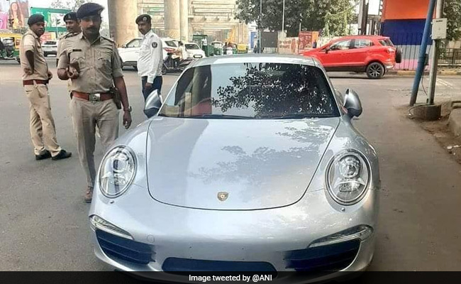 Porsche Car Owner Drives Without Documents, Slapped With Rs 9.8 Lakh Fine