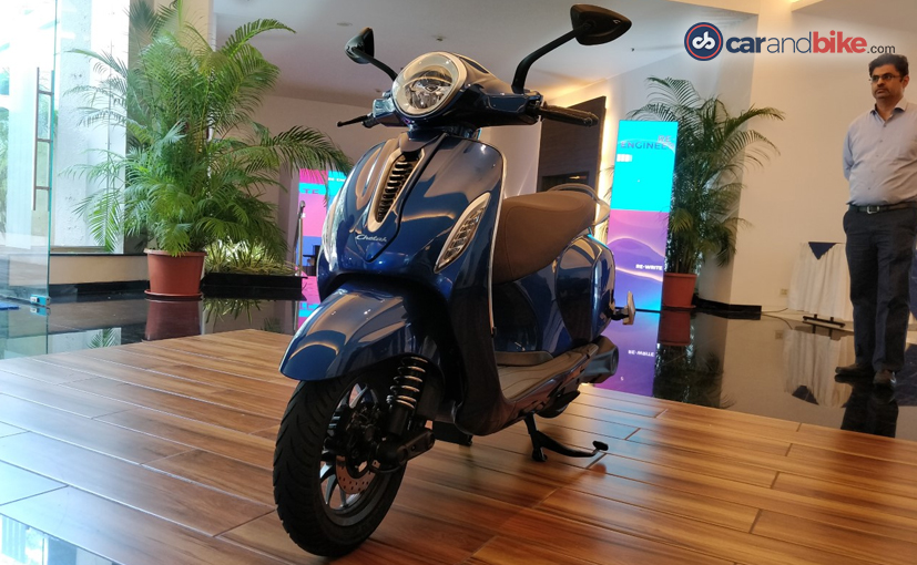 Bajaj Chetak Electric Scooter Design Patented In Europe