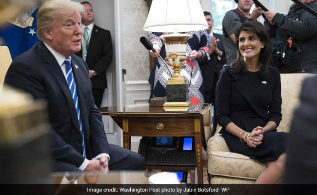 Top Aides Undermined Trump, Claimed To "Save The Country": Nikki Haley