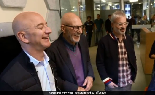Alexa's Big Star Trek Moment With Jeff Bezos And Captain Picard