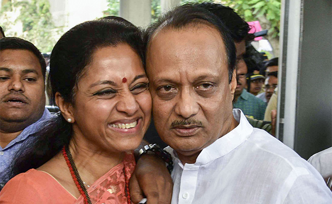 "Devastated": Supriya Sule Posts WhatsApp Status After 'Dada' Ajit Pawar's Death