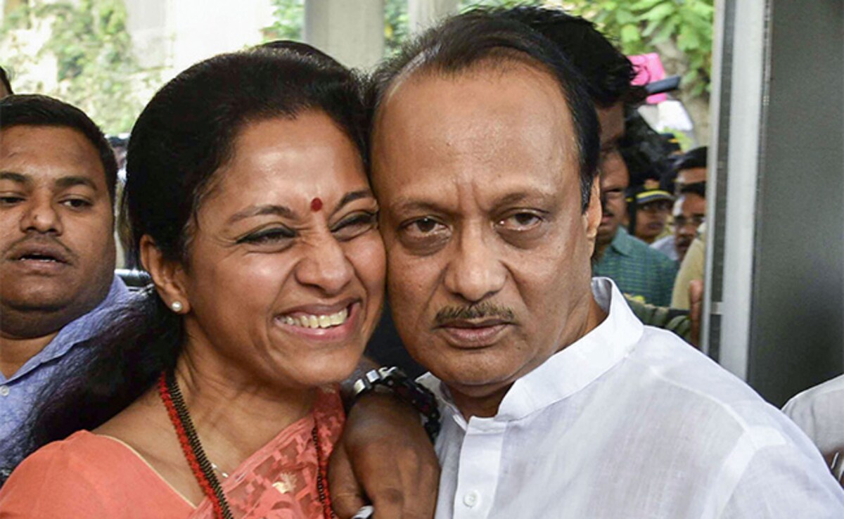 "Devastated": Supriya Sule Posts WhatsApp Status After 'Dada' Ajit Pawar's Death