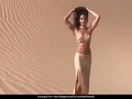 नोरा फतेही ने रेगिस्तान में यूं किया तूफानी डांस, नजरें हटाना हुआ मुश्किल- देखें Video नोरा फतेही ने रेगिस्तान में यूं किया तूफानी डांस, नजरें हटाना हुआ मुश्किल- देखें Video