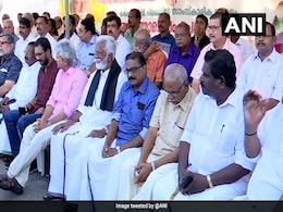 Kerala BJP Leader On Hunger Strike Seeking CBI Probe In Rape-Murder Case Kerala BJP Leader On Hunger Strike Seeking CBI Probe In Rape-Murder Case