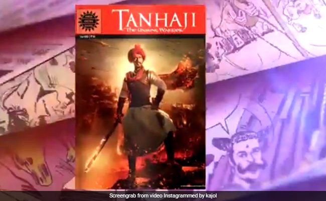Children's Day 2019: Kajol And Ajay's <i>Tanhaji</i> Gift - A Special Edition Of Amar Chitra Katha