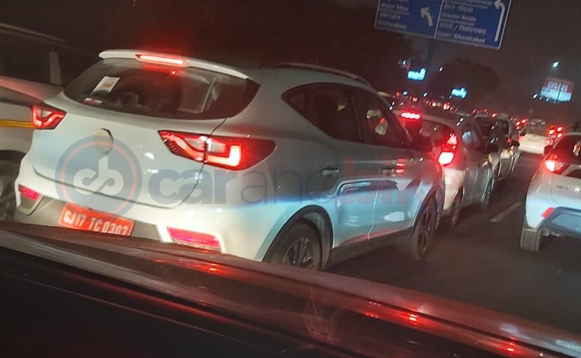 MG Motor EZS Spotted Testing In India Sans Camouflage MG Motor EZS Spotted Testing In India Sans Camouflage