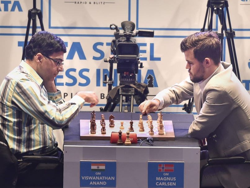 Tata Steel Rapid And Blitz Chess: Viswanathan Anand Falters While Magnus Carlsen Reigns Supreme