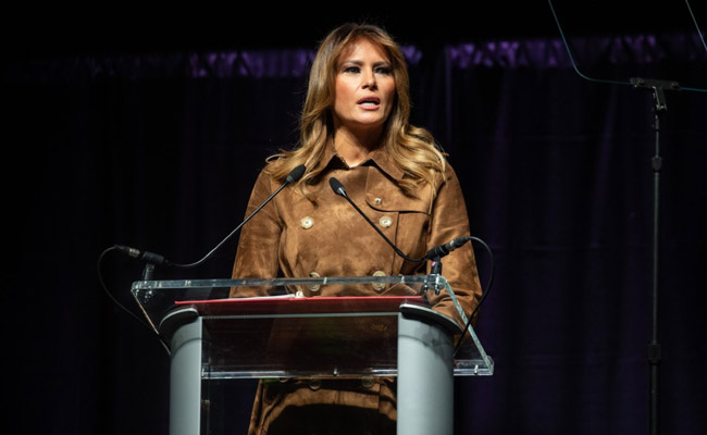 "You Should Be Ashamed": Melania Trump Slams US Scholar To Defend Son