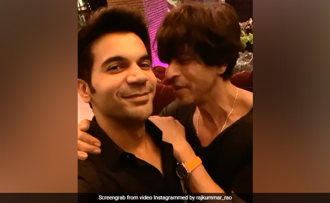 राजुकमार राव ने शाहरुख खान के साथ शेयर किया Video, बोले- बचपन में, मैं इनके डायलॉग बोलता था और अब...