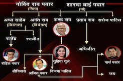 पवार फैमिली में क्या है अजित पवार की जगह पवार फैमिली में क्या है अजित पवार की जगह