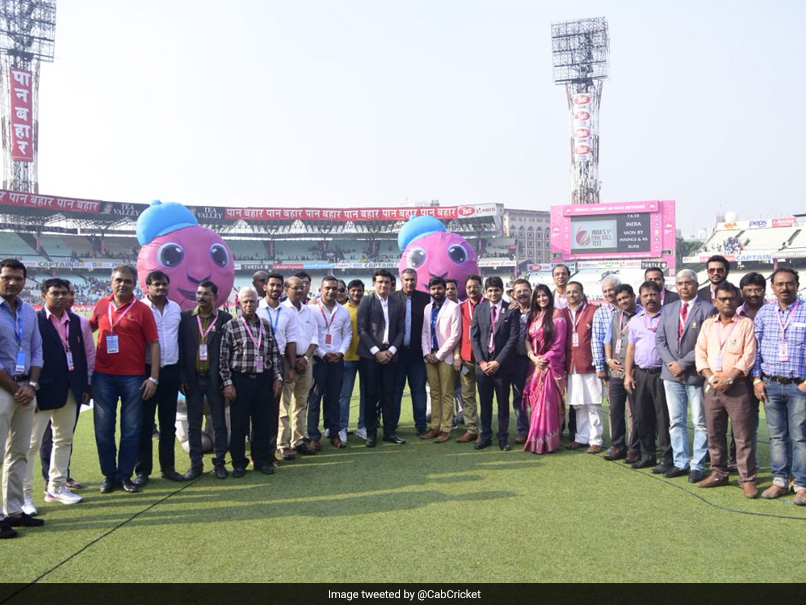 Sourav Ganguly Poses With CAB "Elite Team" Post Successful Pink-Ball Test