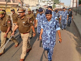 UP Police Deploys With Drones, Parliamentary Forces For Kanwar Yatra Security UP Police Deploys With Drones, Parliamentary Forces For Kanwar Yatra Security