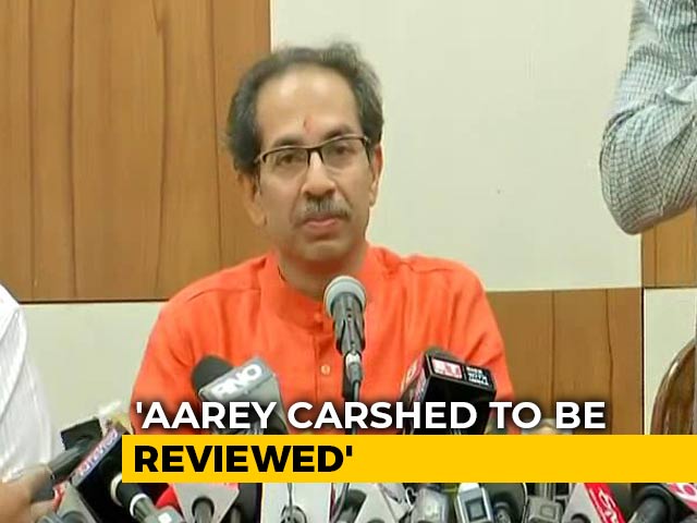 Uddhav Thackeray Orders Review Of Metro Car Shed Work In Aarey