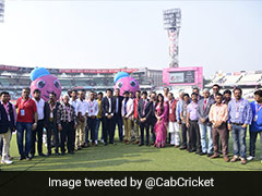 Sourav Ganguly Poses With CAB "Elite Team" Post Successful Pink-Ball Test