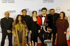 Team <i>Lust Stories</i> On International Emmys Red Carpet Team <i>Lust Stories</i> On International Emmys Red Carpet